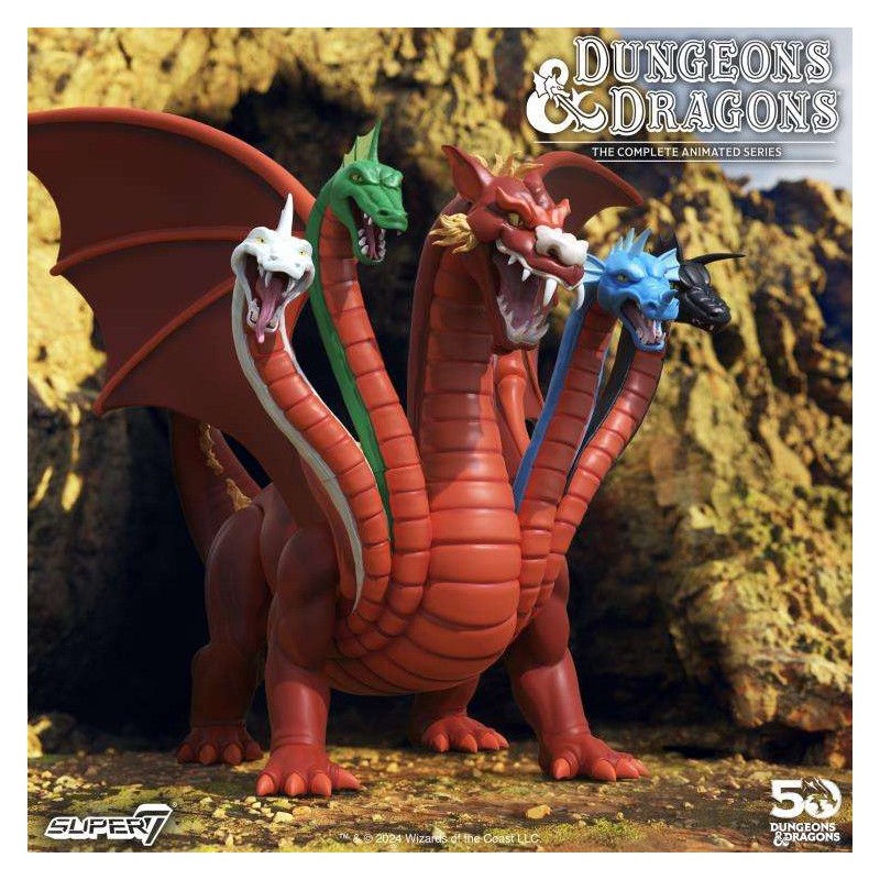 SUPER7 DUNGEONS AND DRAGONS TIAMAT ULTIMATES ACTION FIGURE