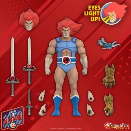 THUNDERCATS ULTIMATES LION-O LED EYES ACTION FIGURE