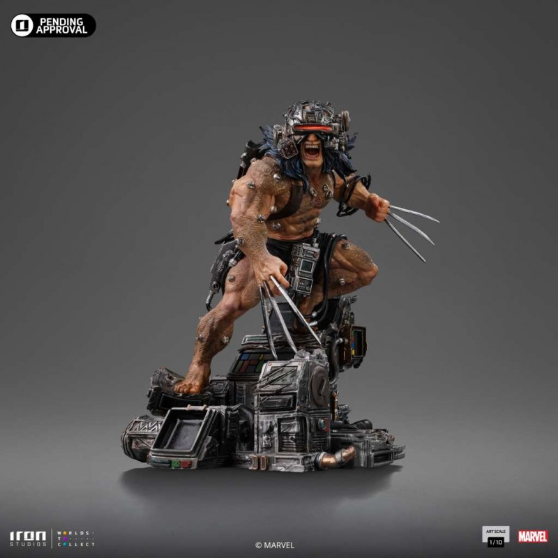 IRON STUDIOS WOLVERINE WEAPON-X ART SCALE 1/10 STATUE FIGURE