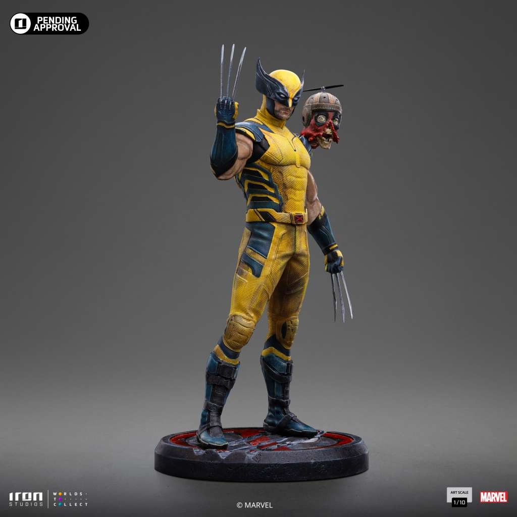 BUY DEADPOOL & WOLVERINE ART SCALE WOLVERINE 1/10 STATUE FIGURE IRO