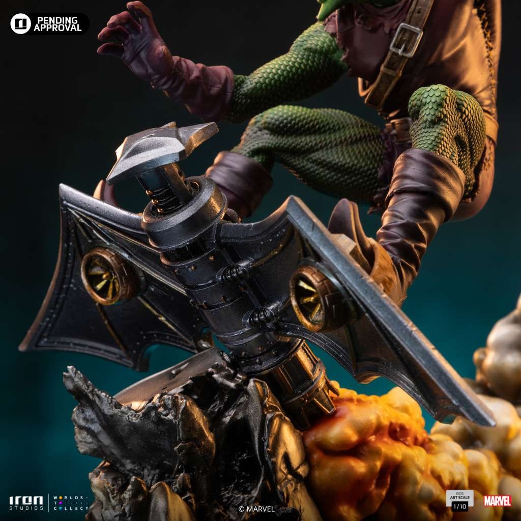 BUY SPIDER-MAN VS VILLAINS GREEN GOBLIN BDS ART SCALE DELUXE