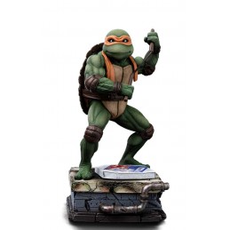 TEENAGE MUTANT NINJA TURTLES ART SCALE MICHELANGELO 1/10 STATUA FIGURE IRON STUDIOS