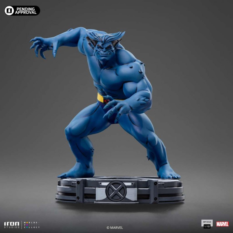 IRON STUDIOS MARVEL COMICS X-MEN 97 BEAST 1/10 STATUE ART SCALE