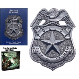 ARKHAM HORROR POLICE BAGDE REPLICA DISTINTIVO FANATTIK