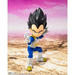 BANDAI DRAGON BALL DAIMA MINI VEGETA SH FIGUARTS ACTION FIGURE