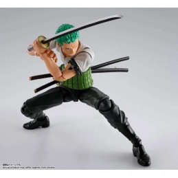 BANDAI ONE PIECE ROMANCE DAWN RORONOA ZORO SH FIGUARTS ACTION FIGURE