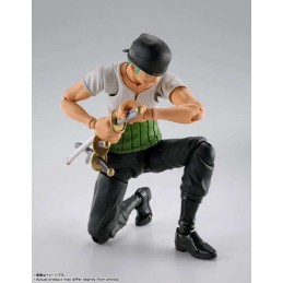 BANDAI ONE PIECE ROMANCE DAWN RORONOA ZORO SH FIGUARTS ACTION FIGURE