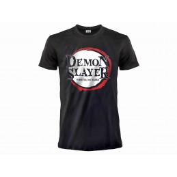 MAGLIA T SHIRT DEMON SLAYER BLACK