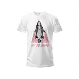 MAGLIA T SHIRT DEMON SLAYER NEZUKO BIANCA