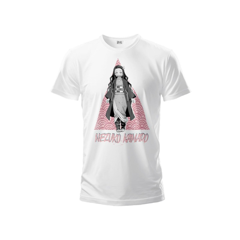 MAGLIA T SHIRT DEMON SLAYER NEZUKO BIANCA