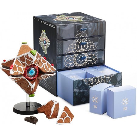 DESTINY GINGERBREAD GHOST COUNTDOWN CHARACTER ADVENT CALENDAR MODEL KIT