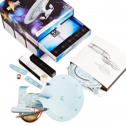 STAR TREK USS ENTERPRISE ADVENT CALENDAR COUNTDOWN CHARACTER MODEL KIT NUMSKULL