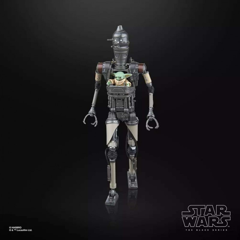 HASBRO STAR WARS IG-12 AND GROGU THE BLACK SERIES ACTION FIGURE