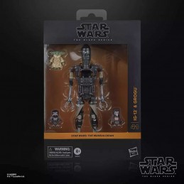 HASBRO STAR WARS IG-12 AND GROGU THE BLACK SERIES ACTION FIGURE