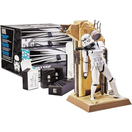 ORIGINAL STORMTROOPER ADVENT CALENDAR COUNTDOWN CHARACTER MODEL KIT