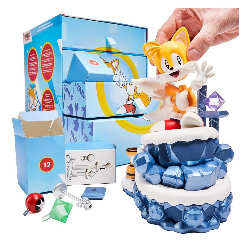 SONIC THE HEDGEHOG TAILS ADVENT CALENDAR COUNTDOWN CHARACTER MODEL KIT NUMSKULL