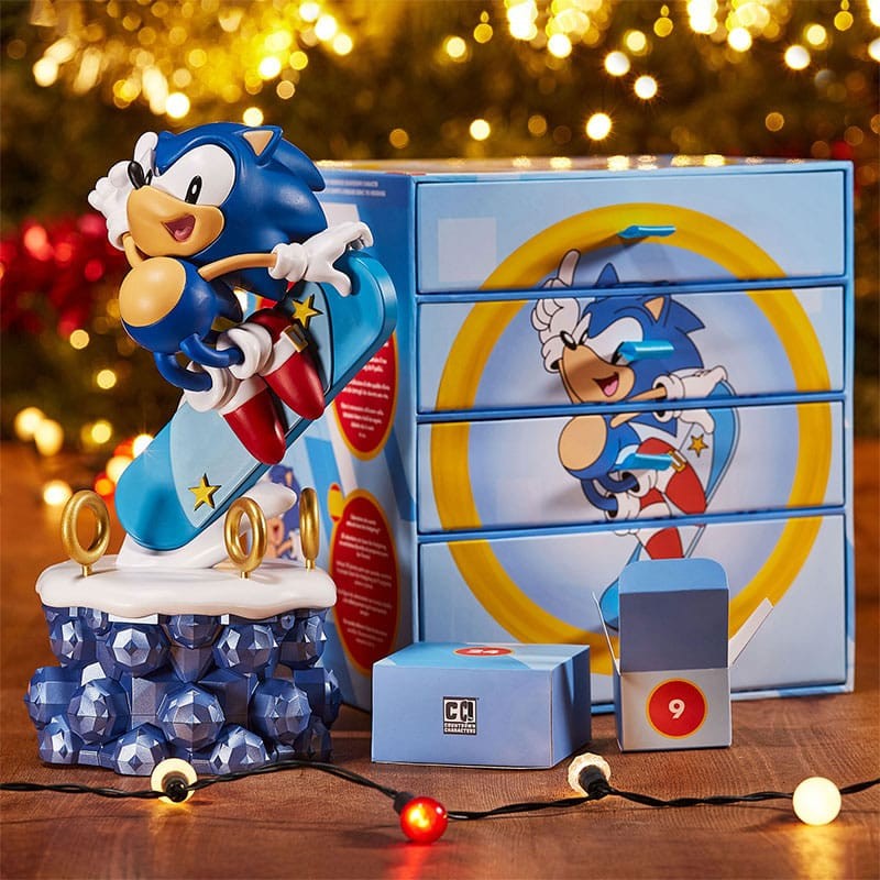 SONIC THE HEDGEHOG ADVENT CALENDAR COUNTDOWN CHARACTER MODEL KIT NUMSKULL