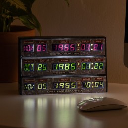 NUMSKULL BACK TO THE FUTURE TIME CIRCUITS 3D LIGHT REPLICA