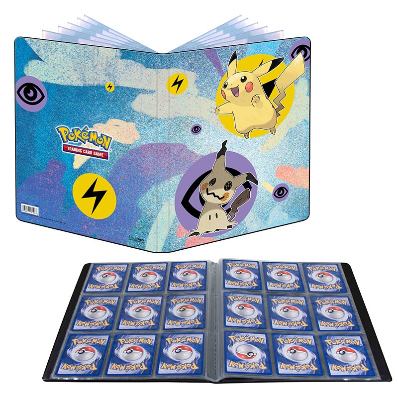 ULTRA PRO POKEMON PIKACHU E MIMIKYU ALBUM 9 TASCHE ULTRA PRO