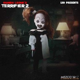 MEZCO TOYS LIVING DEAD DOLLS DAMIEN LEONE'S TERRIFIER 2 LITTLE PALE GIRL ACTION FIGURE