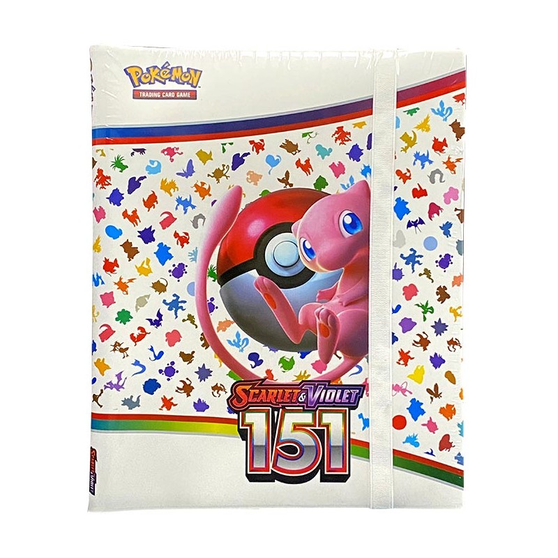 POKEMON SCARLATTO E VIOLETTO 151 ALBUM 9 TASCHE THE POKEMON COMPANY INTERNATIONAL