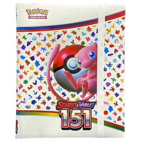 POKEMON SCARLATTO E VIOLETTO 151 ALBUM 9 TASCHE