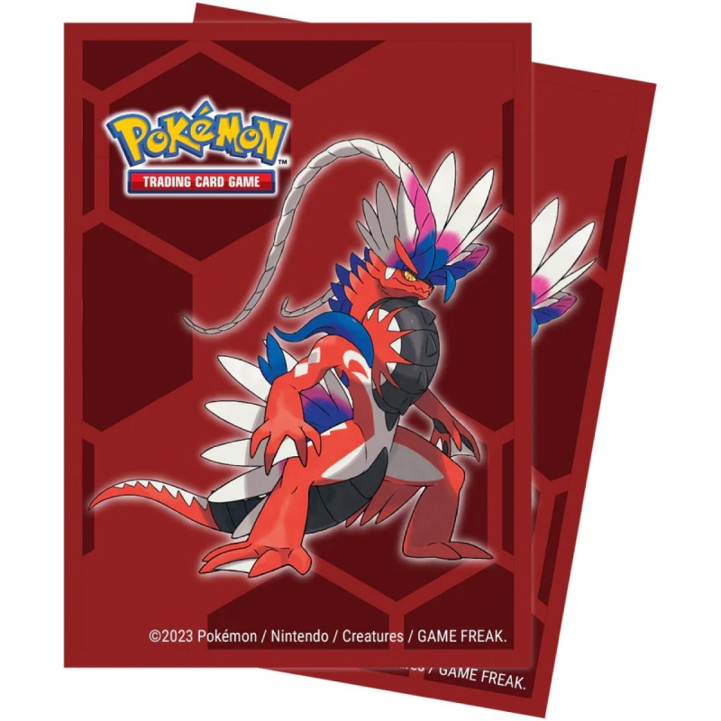 POKEMON KORAIDON BUSTINE PROTETTIVE 65X PACK ULTRA PRO