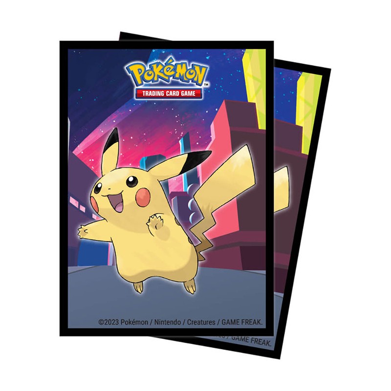 POKEMON PIKACHU SHIMMERING SKYLINE BUSTINE PROTETTIVE 65X PACK ULTRA PRO