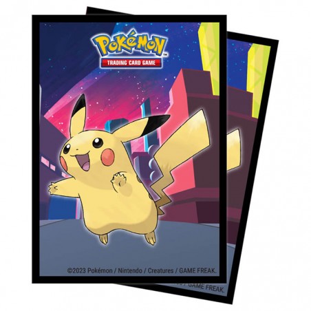 POKEMON PIKACHU SHIMMERING SKYLINE BUSTINE PROTETTIVE 65X PACK