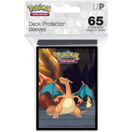 POKEMON CHARIZARD SCORCHING SUMMIT V2 BUSTINE PROTETTIVE 65X PACK ULTRA PRO