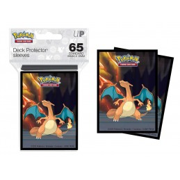 ULTRA PRO POKEMON CHARIZARD SCORCHING SUMMIT V2 DECK PROTECTOR SLEEVES 65X PACK