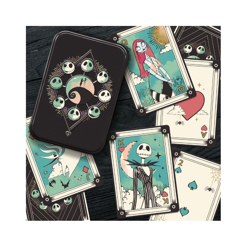 THE NIGHTMARE BEFORE CHRISTMAS POKER PLAYING CARDS MAZZO CARTE DA GIOCO PALADONE PRODUCTS