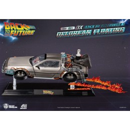 BACK TO THE FUTURE 2 - DELOREAN FLOATING EAF-005 DX 22CM FIGURE BEAST KINGDOM