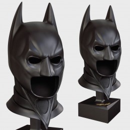 NOBLE COLLECTIONS BATMAN THE DARK KNIGHT BUST SPECIAL EDITION COWL REPLICA 1/1 45CM