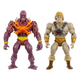 MASTERS OF THE UNIVERSE X STRANGER THINGS HE-MAN & VECNA ACTION FIGURE MATTEL