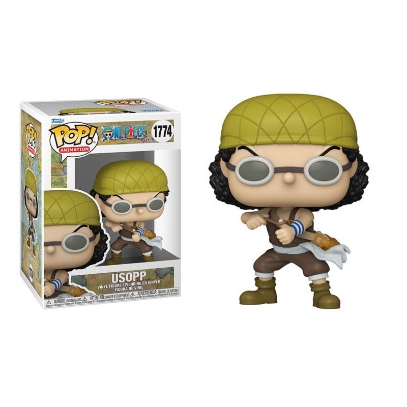 FUNKO POP! ONE PIECE USOPP BOBBLE HEAD FIGURE FUNKO