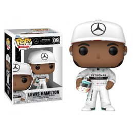 FUNKO POP! RACING LEWIS HAMILTON WITH HELMET BOBBLE HEAD FIGURE FUNKO