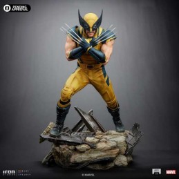 DEADPOOL AND WOLVERINE LEGACY REPLICA WOLVERINE 1/4 STATUA FIGURE IRON STUDIOS