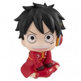 ONE PIECE LOOK UP MONKEY D. LUFFY FUTURE ISLAND EGGHEAD MINI FIGURE MEGAHOUSE