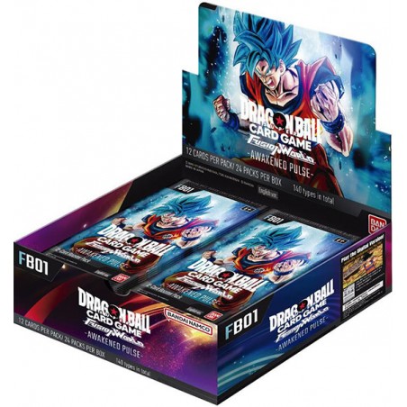 DRAGONBALL  SUPER CARD FUSION WORLD FB01 EU BOX 24pz