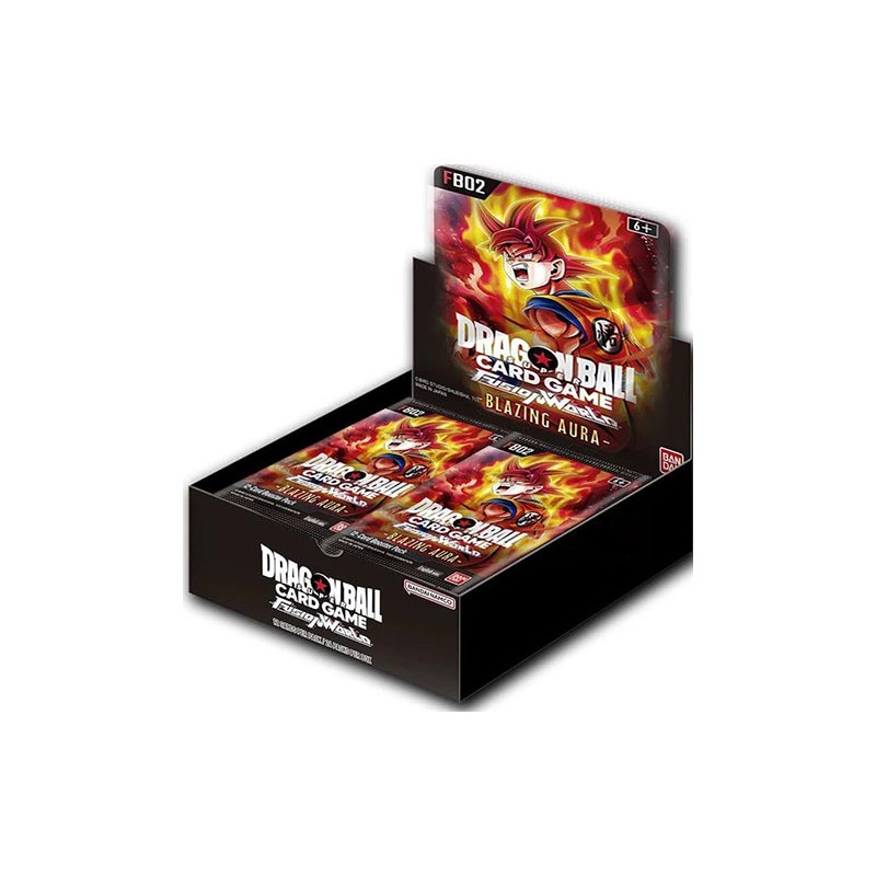 DRAGONBALL SUPER CARD FUSION WORLD FB02 EU BOX 24pz BANDAI