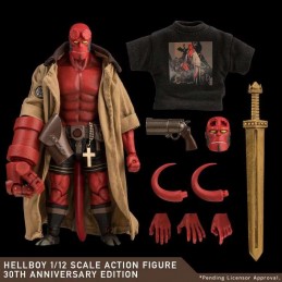 HELLBOY 1/12 30TH ANNIVERSARY 20CM ACTION FIGURE 1000TOYS