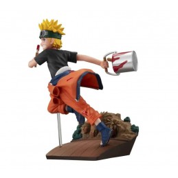 MEGAHOUSE NARUTO SHIPPUDEN NARUTO UZUMAKI GO GEM STATUE FIGURE WITH EXTRA HEAD