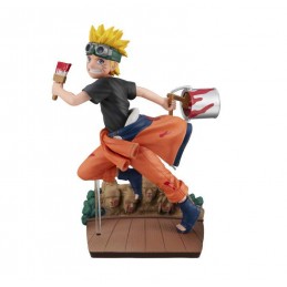 MEGAHOUSE NARUTO SHIPPUDEN NARUTO UZUMAKI GO GEM STATUE FIGURE WITH EXTRA HEAD