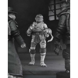 UNIVERSAL MONSTERS X TMNT BLACK AND WHITE 4-PACK ACTION FIGURE NECA