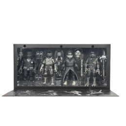 UNIVERSAL MONSTERS X TMNT BLACK AND WHITE 4-PACK ACTION FIGURE NECA