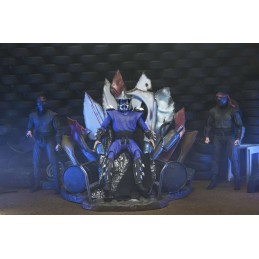 NECA TEENAGE MUTANT NINJA TURTLES THE SECRET OF OOZE SHREDDER THRONE DIORAMA FIGURE