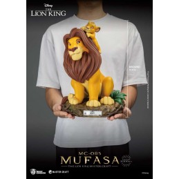 IL RE LEONE MUFASA MASTER CRAFT STATUA RESINA FIGURE BEAST KINGDOM