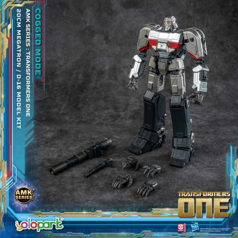 YOLOPARK TRANSFORMERS ONE COGGED MODE MEGATRON MODEL KIT ACTION FIGURE