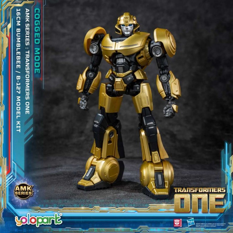 TRANSFORMERS ONE COGGED MODE BUMBLEBEE MODEL KIT ACTION FIGURE YOLOPARK